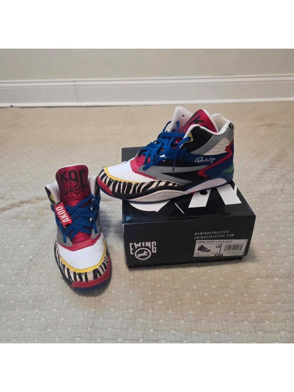 AKOO x Ewing Sport Lite 10 'Multi-Color' sz 10 US